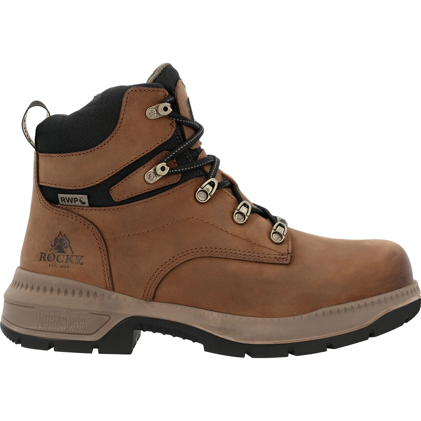 Rocky WorkSmart 6” Composite Toe Internal Met Guard Work Boot