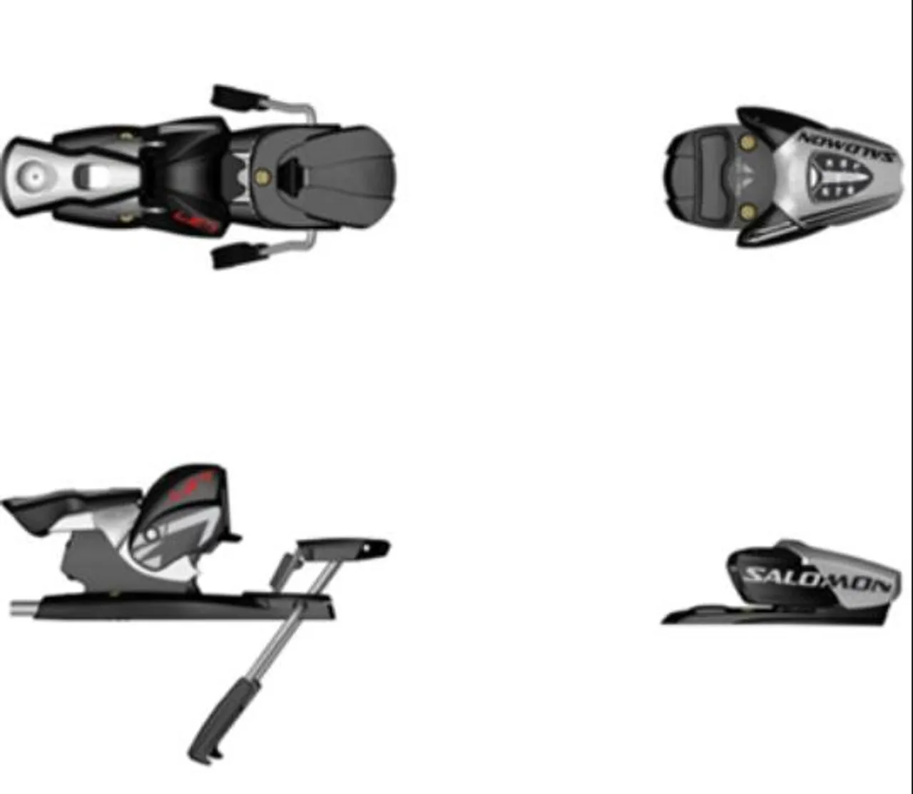 Salomon LZ7 Junior Ski Bindings