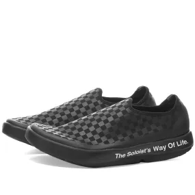 TAKAHIROMIYASHITA TheSoloist. OOFOS Way Of Life Checker ShoeBlack