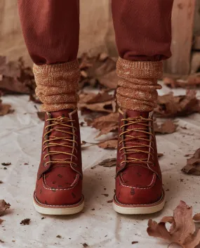 The Red Wing Heritage Boot. -- Oro Legacy Embossed Floral