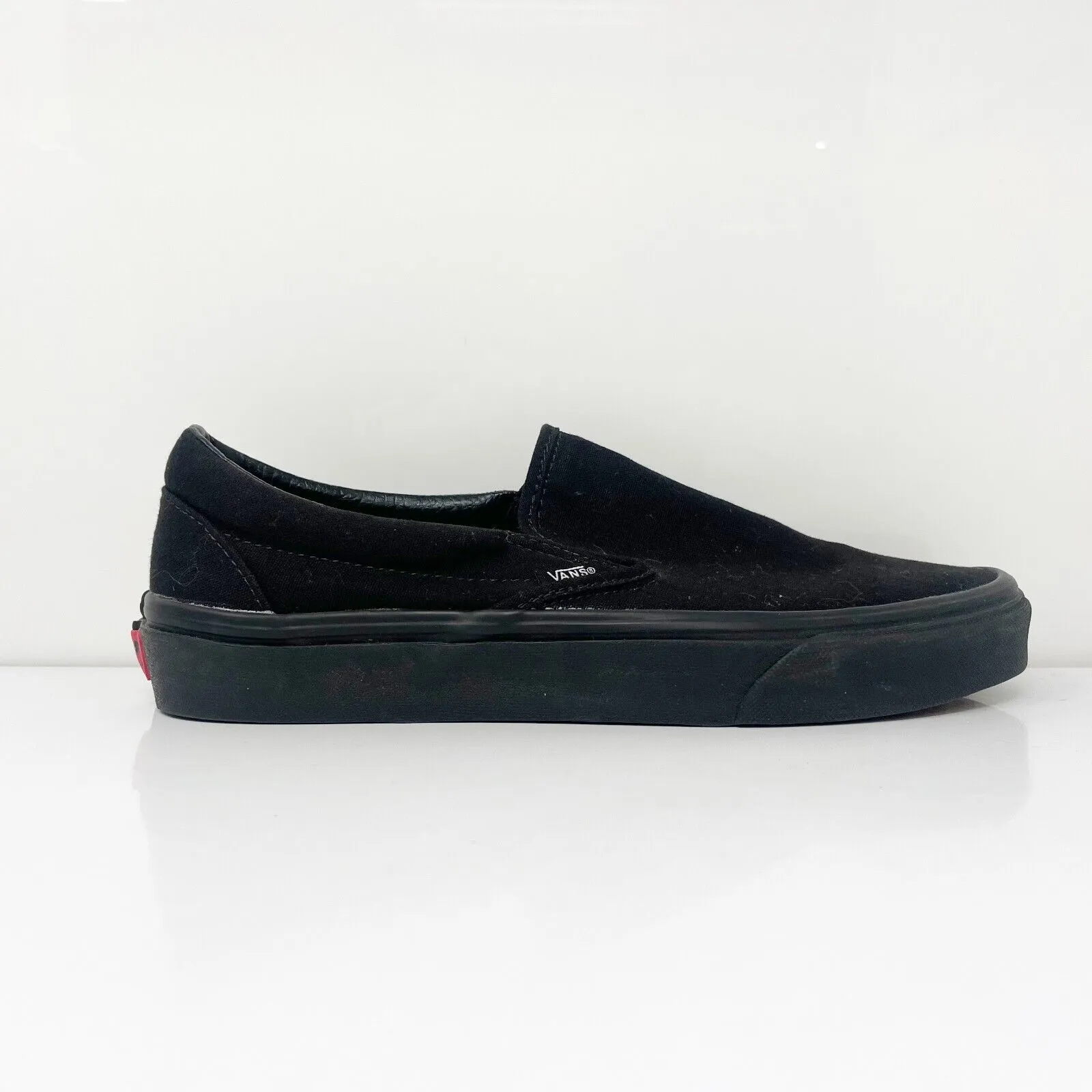 Vans Unisex Classic 721565 Black Casual Shoes Sneakers Size M 9 W 10.5