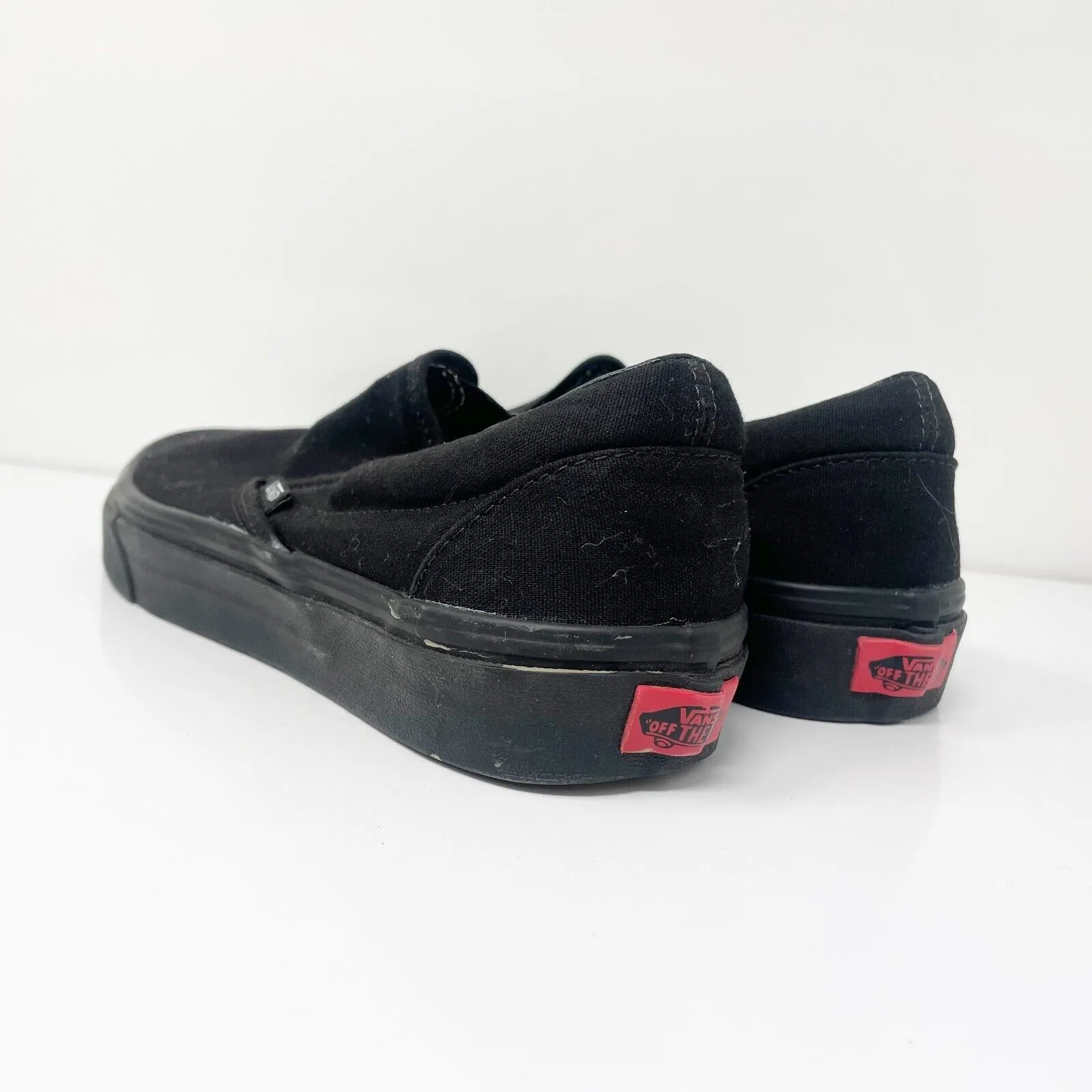 Vans Unisex Classic 721565 Black Casual Shoes Sneakers Size M 9 W 10.5