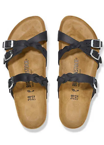 Women’s Black Franca Braided Sandals by Birkenstock | Look Again