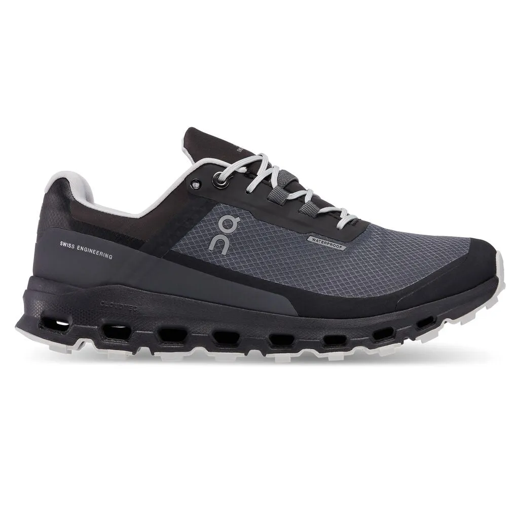 Women's On-Running Cloudvista Waterproof Color: Eclipse | Black