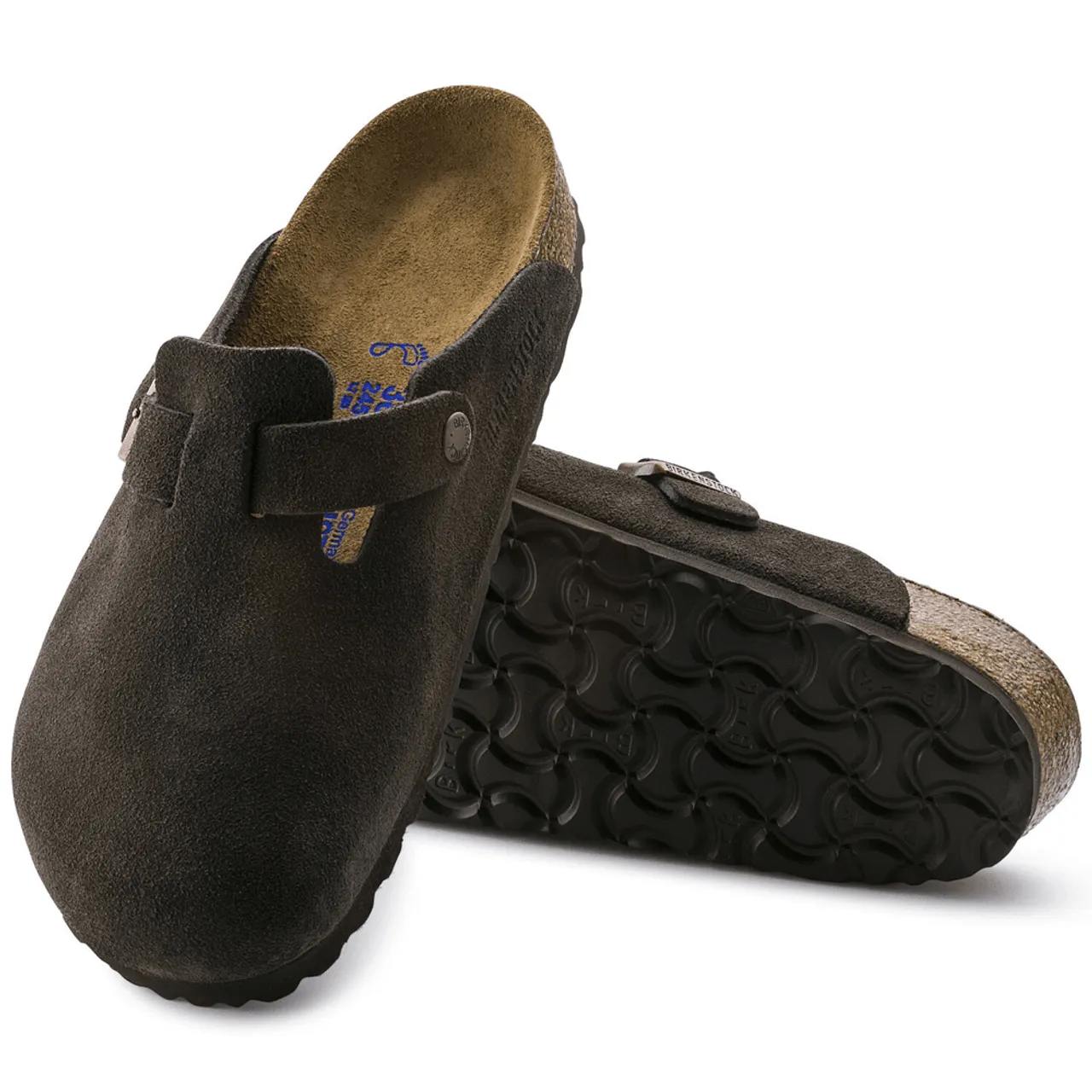 Women's Birkenstock Boston Soft Footbed - Mocha