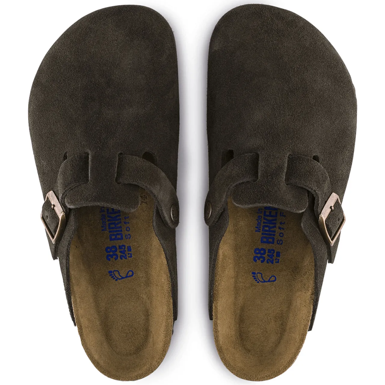 Women's Birkenstock Boston Soft Footbed - Mocha