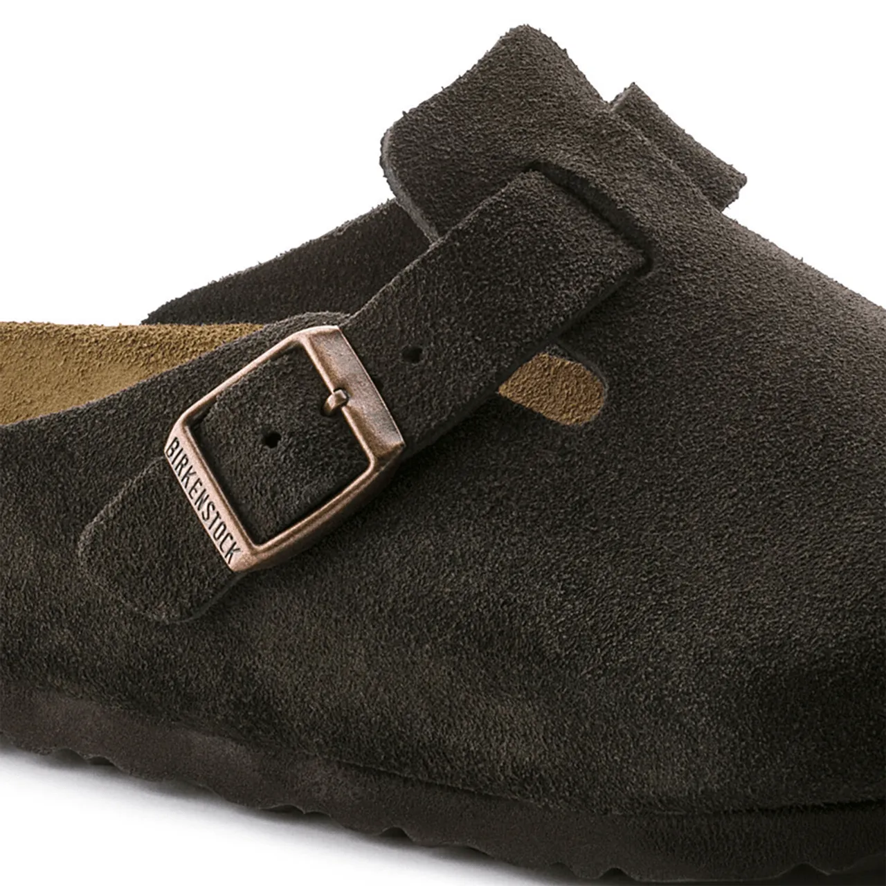 Women's Birkenstock Boston Soft Footbed - Mocha