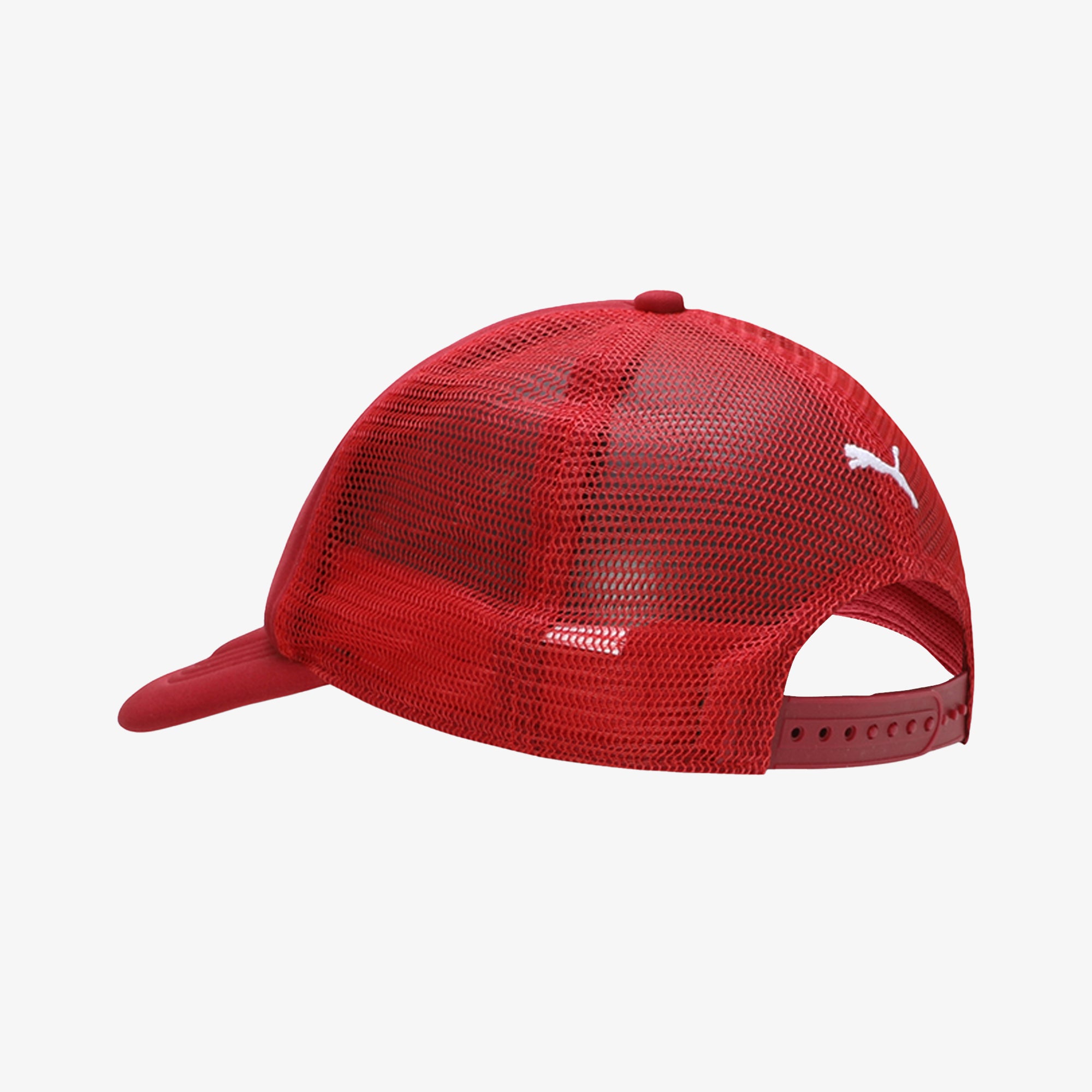 X PALM TREE CREW TRUCKER CAP 'DARK RED'